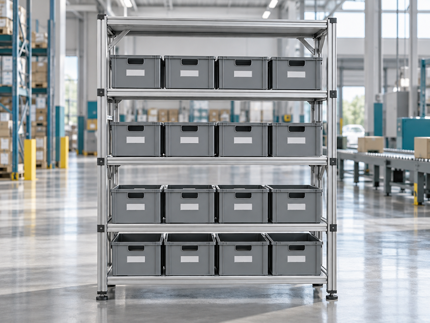AluFrame Modular Storage Rack