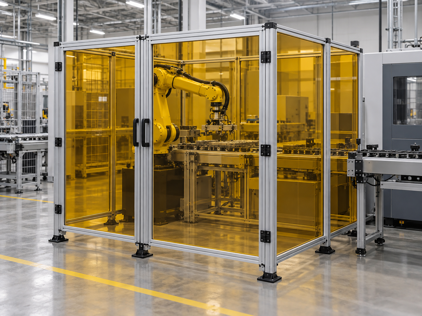 AluGuard Machine Safety Barrier